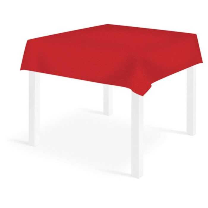 Tovaglia 100X100 politenata Rossa pezzi  50 - immagine 1