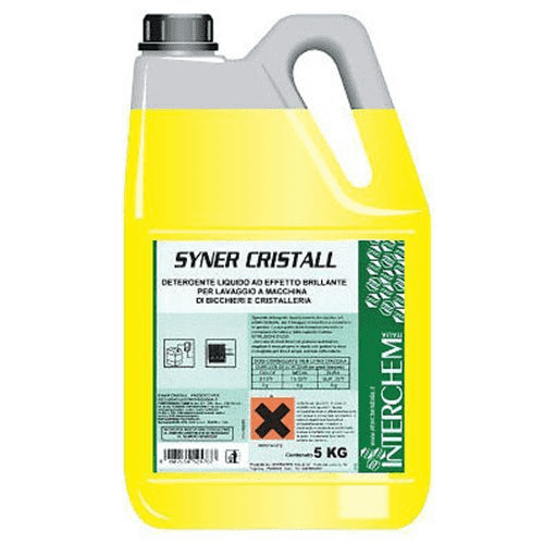 INTSYLLK5X2 -- 000 (3774) Syner Cristall kg 5 lavabicchieri cristalleria - immagine 1