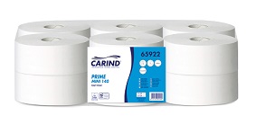 CARI65922 -- 000 (8104) Carta Igienica Mini Jumbo Prime /Extra Soft cf 1X12 rotoli - immagine 1