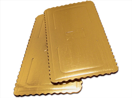 CLM411735 -- 000 (3125) Vassoi Tronchi 17X35 Oro/Nero Kg10 Rettangolre - immagine 1