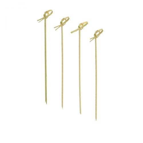 FLORIDA12XFP9 -- 000 (2627) Stecconi bamboo con nodo cm 9 pezzi 100 - immagine 1