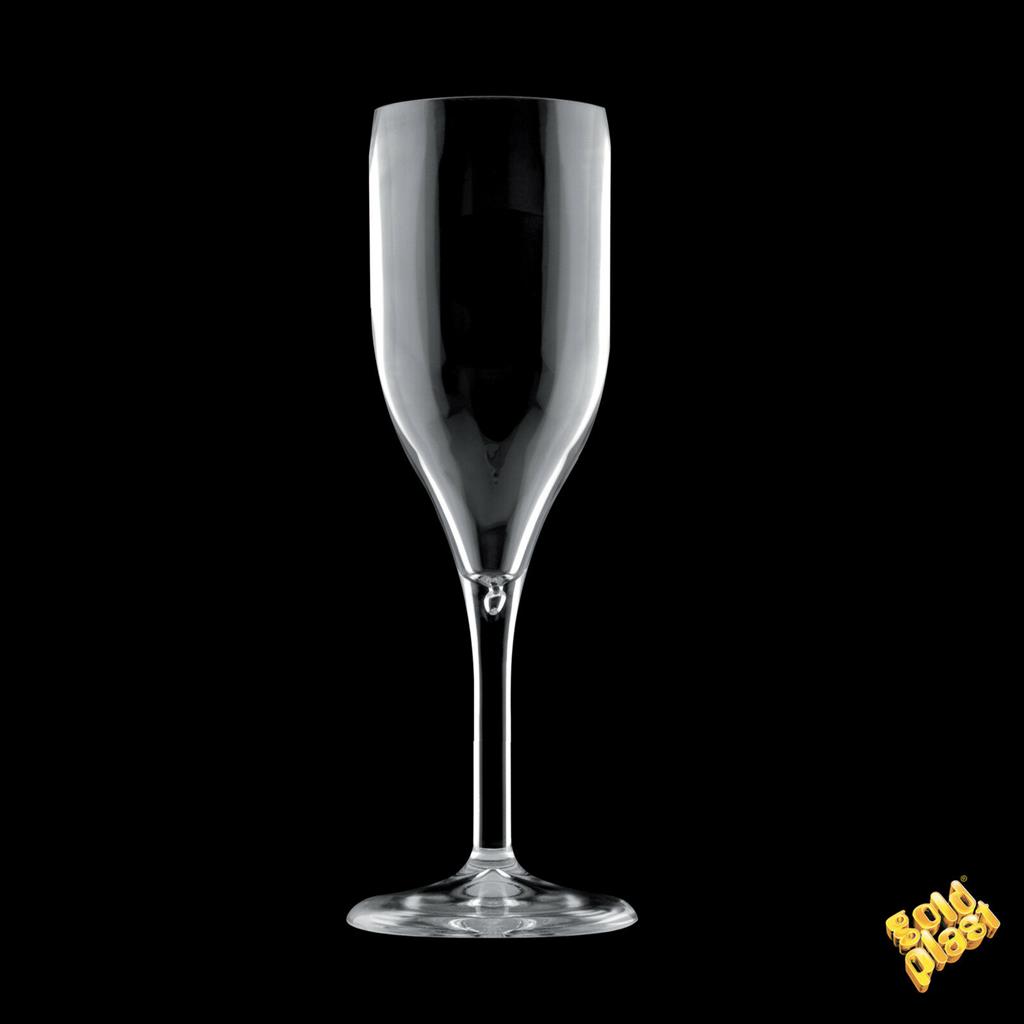 GOL123777-21 -- 000 (297) Bicchiere Flute SAN Trasparente 150cc pezzi 1 - immagine 1