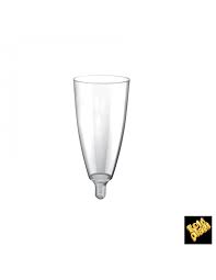 GOLD2885 -- 000 (1157) Bicchiere Flute maxi 160 cc PS -20 pezzi trasparente - immagine 1