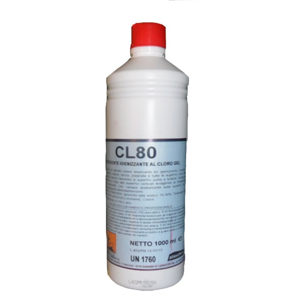ATAS182105 -- 000 (708) Detergente per sanitari gel CL 80 Litri 1 - immagine 1