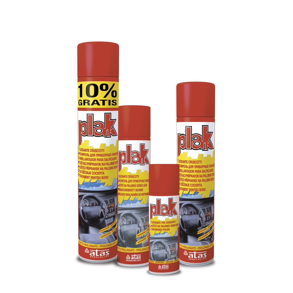 ATAS265161 -- 000 (1982) Plak fragola ml 750-lucido cruscotti - immagine 1