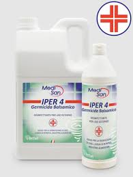 BETTIPER4 -- 000 (8033) Iper 4 Disinfettante P.M.C. kg 5 -Lavapavimenti alcolico - immagine 1