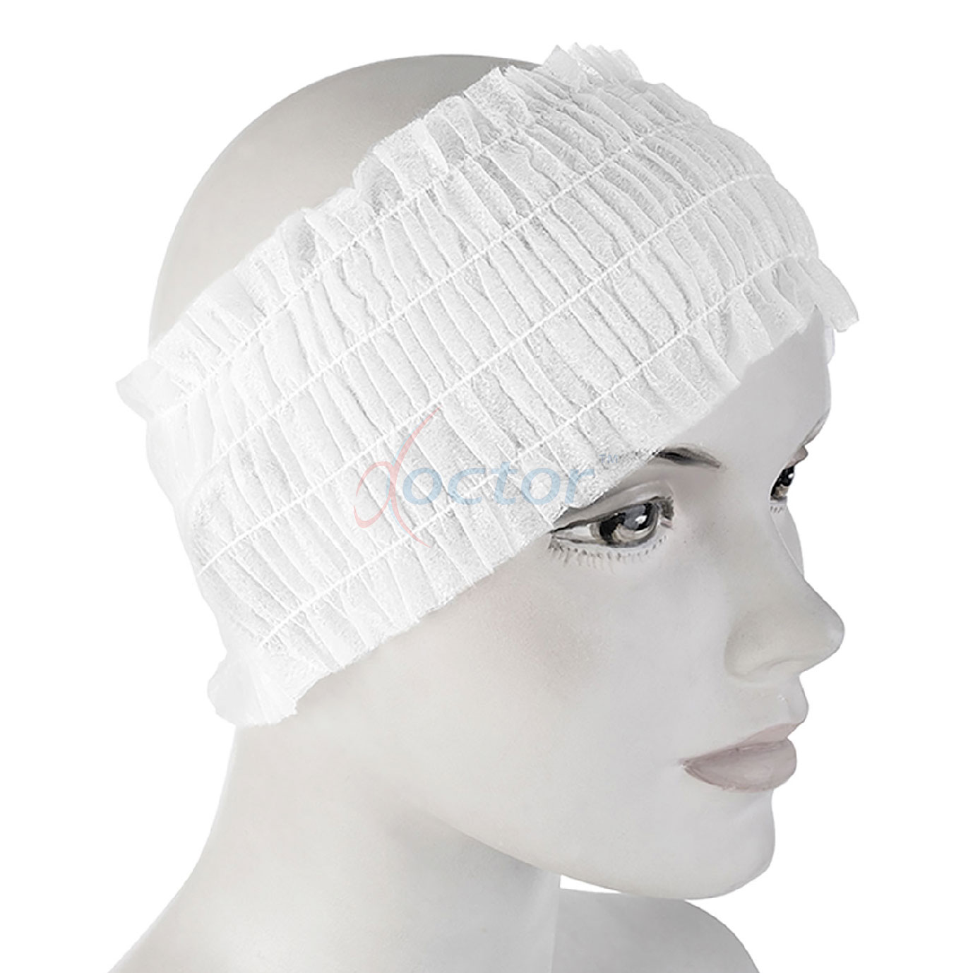 BRENT0506 -- 000 (1123) Fascia Capelli TNT monouso - pezzi 100 D - immagine 1