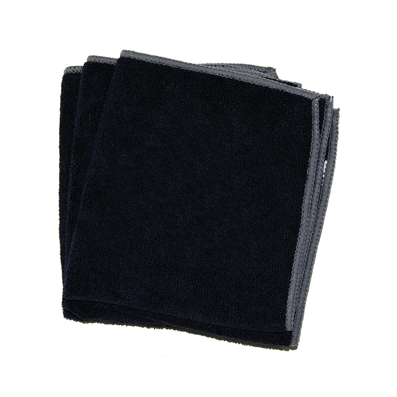 CASAMS456P -- 000 (7060) Panno microcoffee 32x35 nero 5 pezzi - immagine 1