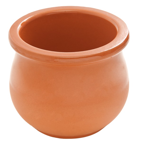 GAR13308 -- 000 (6913) Ciotola Terracotta ml 180 per ricotta in ceramica Ø 8x6,7 cm pezzi 1 - immagine 1