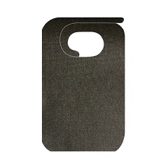 GAR17832 -- 000 (8000) Bavaglio Adulto Nero PP cm 36x60-100 pezzi - immagine 1