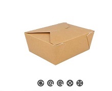 GAR23457 -- 000 (5976) Scatole Americana 1350 ml Avana 15x12,1x6,5 cm- 50 pezzi - immagine 1