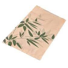 GAR35510 -- 000 (6123) Sacchetti carta 'Feel Green'14+7x26 cm Naturale pezzi 500 - immagine 1