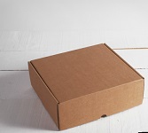 GR62290 -- 000 (8208) Scatole Multiuso 40x40X10 Avana pezzi 25 asporto - immagine 1