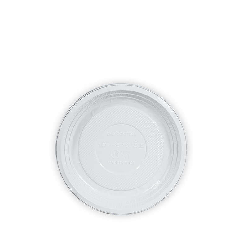 HOU979390 -- 000 (7716) Piatti Dessert Riutilizzabili Bianco Pezzi 40 - immagine 1