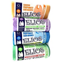 HOUSNETTI54 -- 000 (3587) Sacchi rifiuti cm 52/54X70 profumati colorati con maniglia pezzi 15- - immagine 1