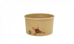 IMB1BG144 -- 000 (3432) Coppetta carta gelato c 160 Ceralcca-50 pezzi - immagine 1