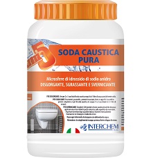 INTERCHEM19SOD -- 000 (2515) Soda Caustica sfere kg 1-Pura - immagine 1