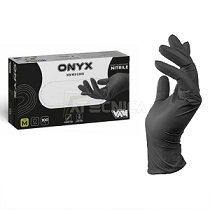 MEDCNM35S -- 000 (4265) Guanti nitrile Nero S pezzi 100 Vam Onyx - immagine 1