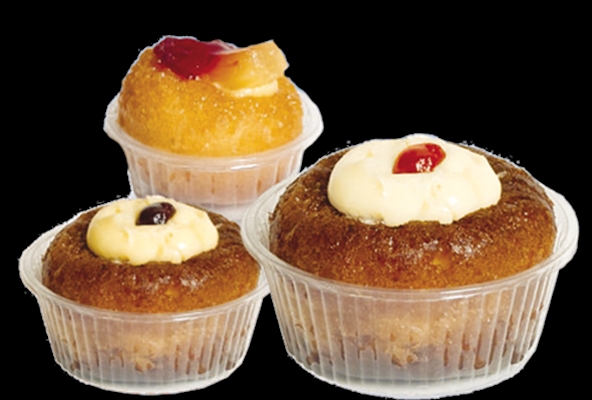 MPM126204 -- 000 (2104) Portasavarè 1"Misura cm 5x2 h -100 pezzi trasparente - immagine 1