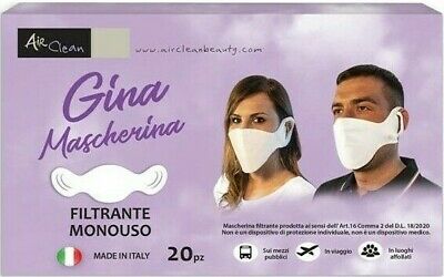 PACKA3612G-M20 -- 000 (3962) Mascherina monunso Tnt 20 pezzi Gina - immagine 1