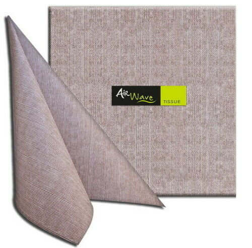 PACKW40M676 -- 000 (2886) Tovaglioli Airwevw 40X40 Jill Cacao pezzi 80 - immagine 1