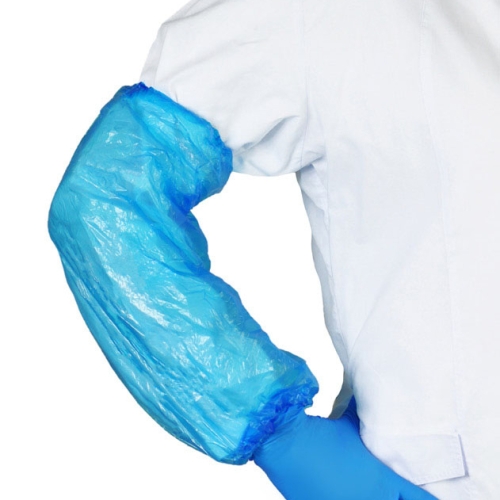 SIAM0540-1B -- 000 (7120) Coprimaniche polietilene Blu pezzi 100 - immagine 1