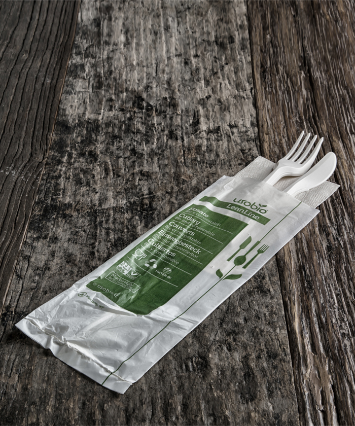 USO02BL -- 000 (3550) Bis+Tovagliolo 1 velo Bio pezzi 400 - immagine 1