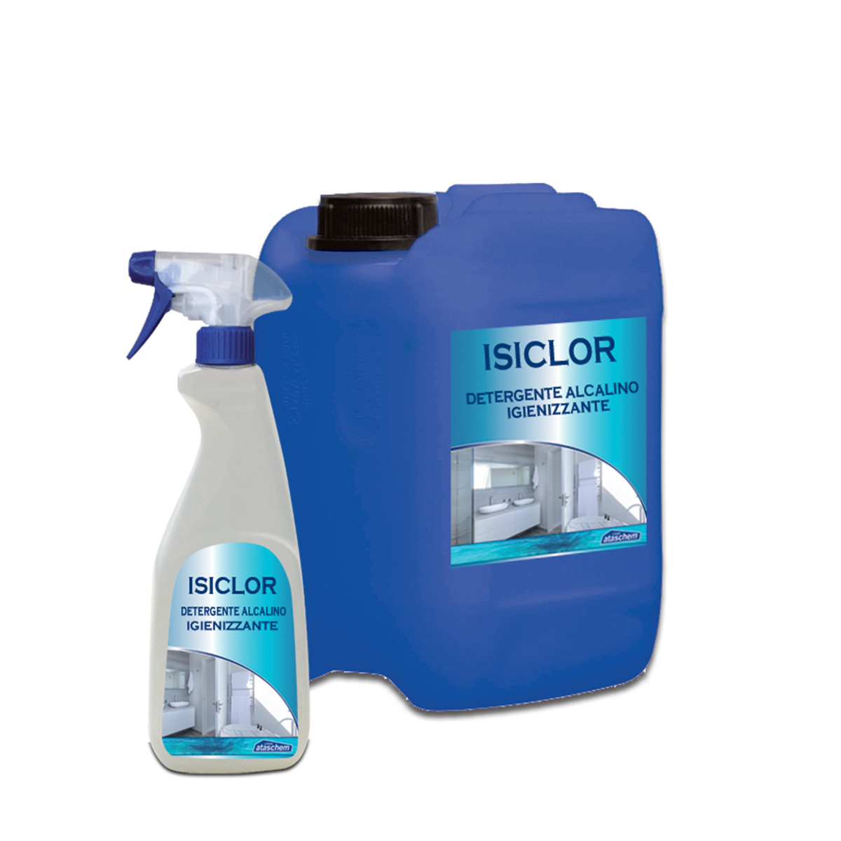 ATAAKI2351 -- 000 (3965) Isiclor Kg 10 detetergente Bagni Igienizzante alcalino - immagine 1