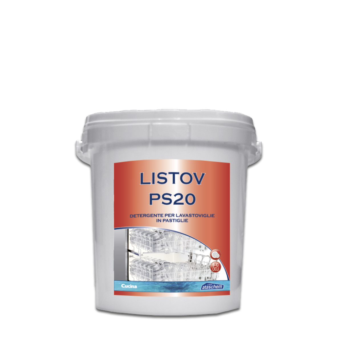 ATAKL2455 -- 000 (6310) Listov PS 20 pezzi 150 -secchio kg 3 lavastoviglie - immagine 1