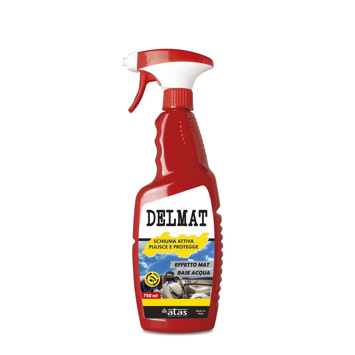 ATAS001122 ITA -- 000 (6566) Delmat ml 750 pulitore interni auto - immagine 1