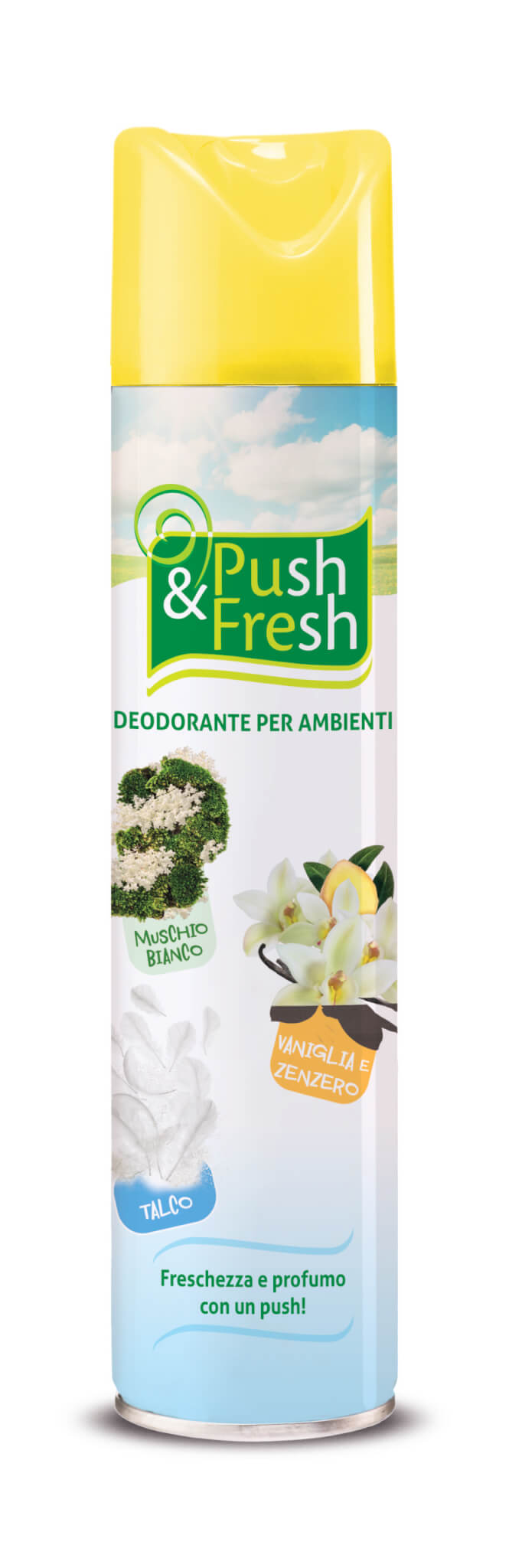 COP3400556A -- 000 (7752) Push&Fresh deo ml 300 vaniglia zenzero - immagine 1