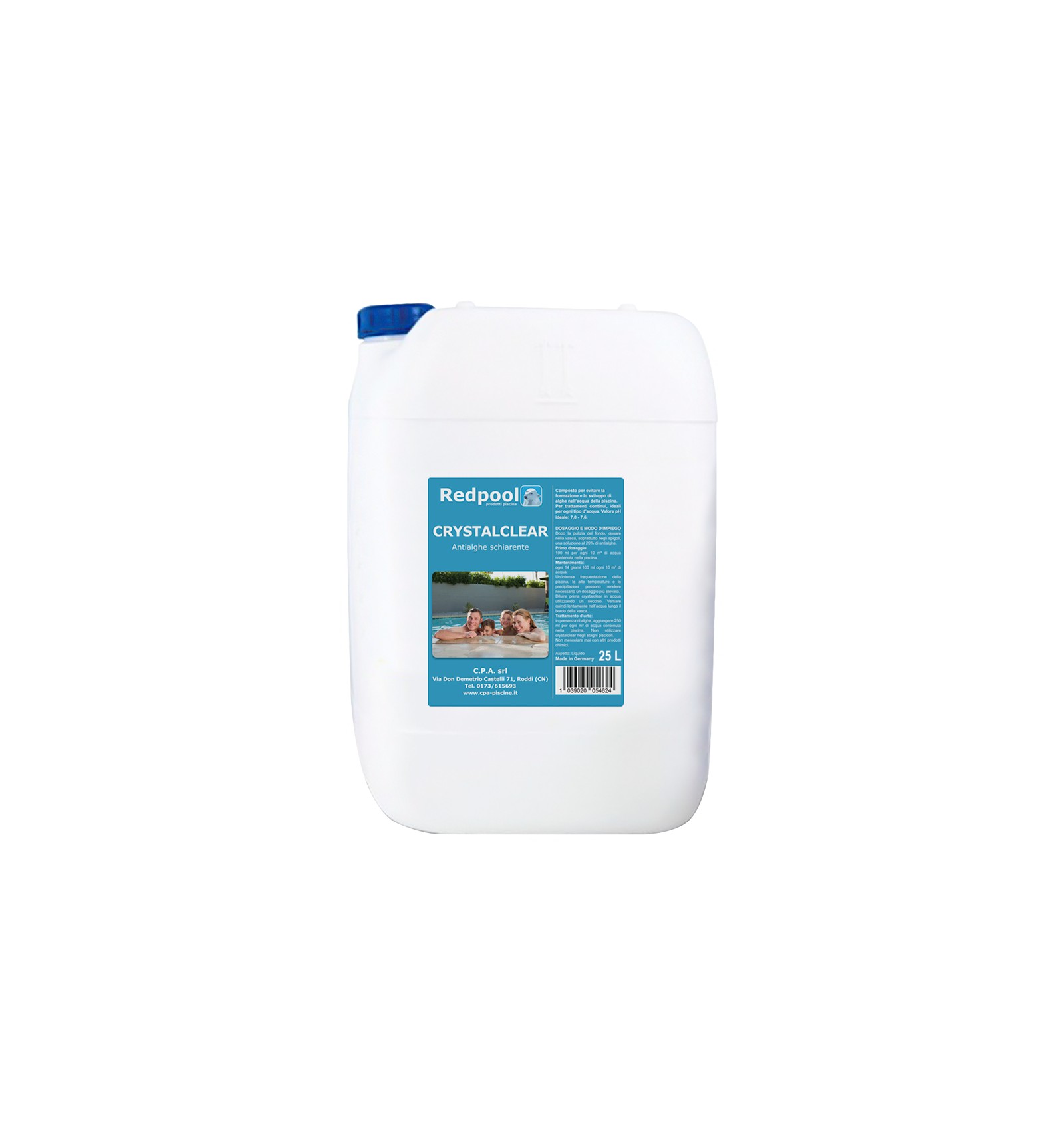 CPA9020006 -- 000 (6177) Crystalclear Lt 20- Antialghe per piscine -alghicida - immagine 1
