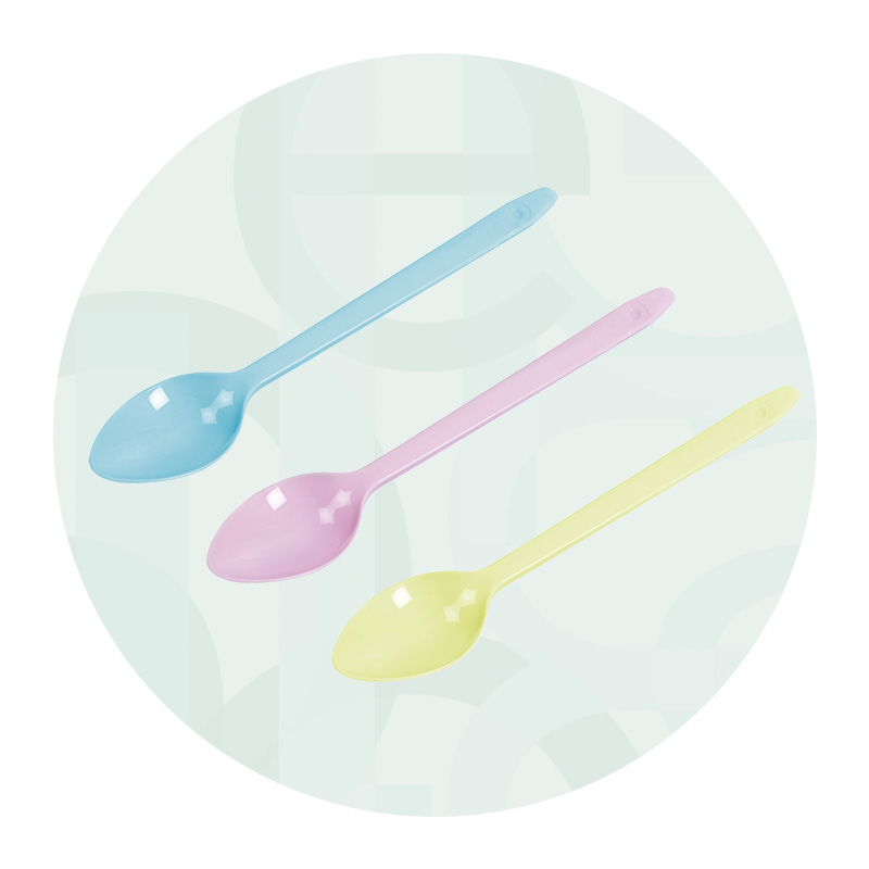 FLOXC14T16-RNFC -- 000 (7534) Cucchiaino Granita cm 14 colorato kg 1 trasparente -riutilizzabili - immagine 1
