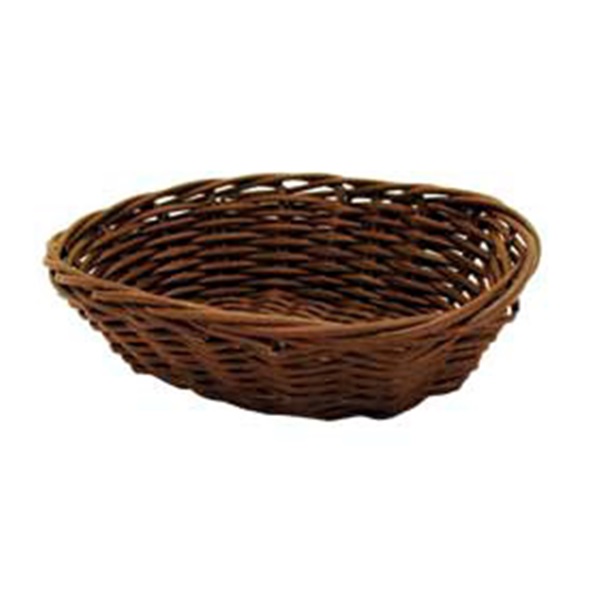 GAR20693 -- 000 (6958) Cestino Pane cm 17x13x5 Vimini PP pezzi 1 - immagine 1
