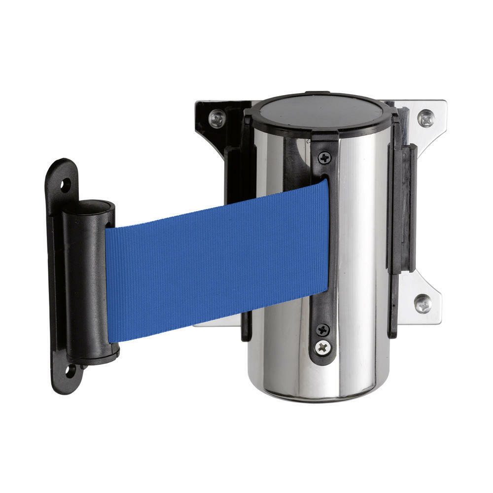 GAR46493 -- 000 (4031) Barriera retrattile parete con nastro blu alluminio pezzi 1 - immagine 1