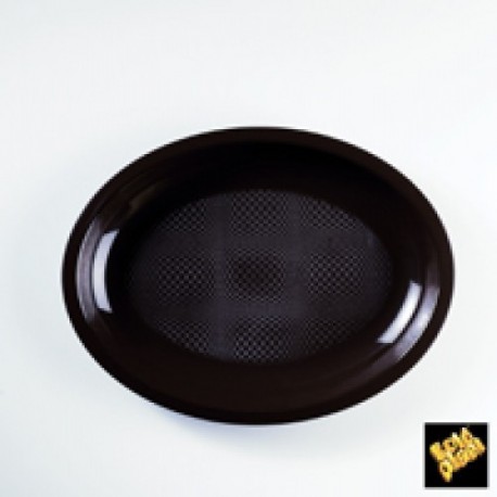 GOLD12275419 -- 000 (1923) Piatto Ovale Nero PP 25,5x19 pezzi 25 - immagine 1