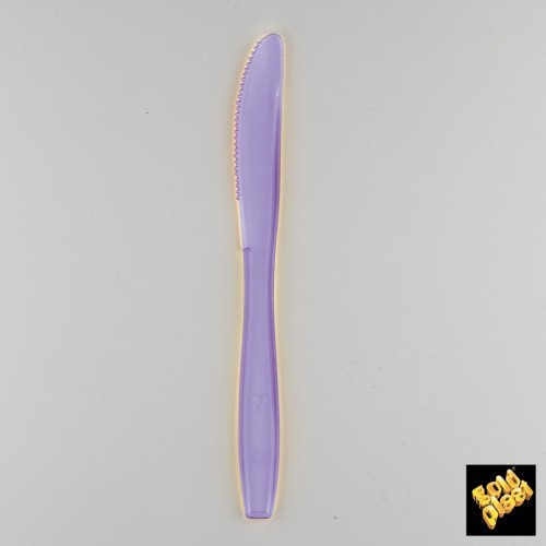 GOLD12279172 -- 000 (736) Coltello Lilla Pesante 50 pezzi Luxury - immagine 1