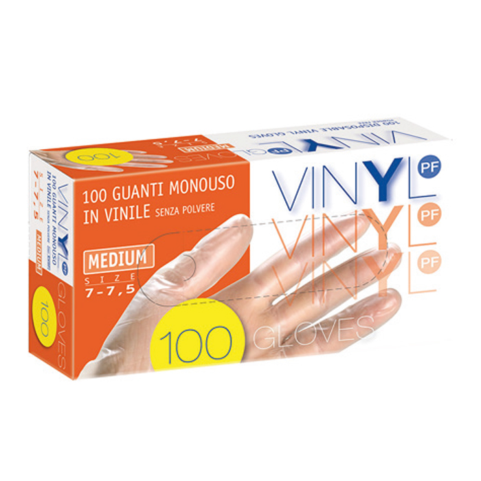 ICOEVSP -- 000 (4267) Guanti Vinile XL pezzi 100 - immagine 1
