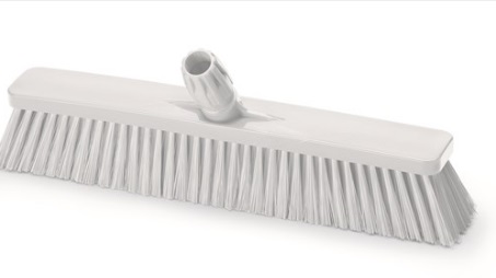 IGE1009WM -- 000 (7337) Scopa Alimentare 45 cm Bianco - fibra media a spinta - immagine 1