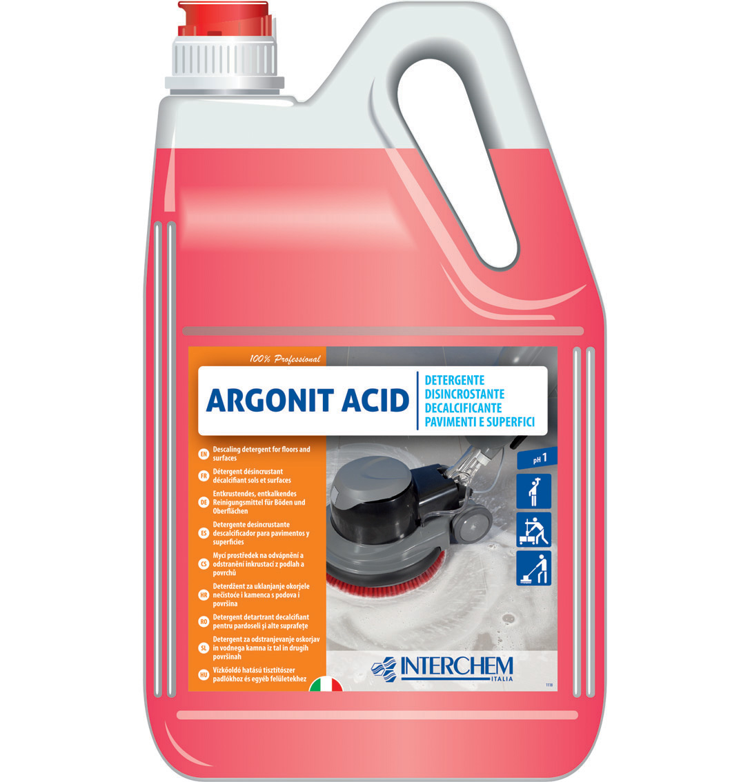 INTARACK6X2 -- 000 (6322) Argonit Acid Disincrostante kg 6 - immagine 1