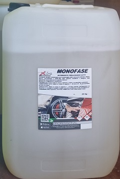 TOPC114 -- 000 (7527) Monofasico Kg 25-detergente prelavaggio Auto monocomponente - immagine 1
