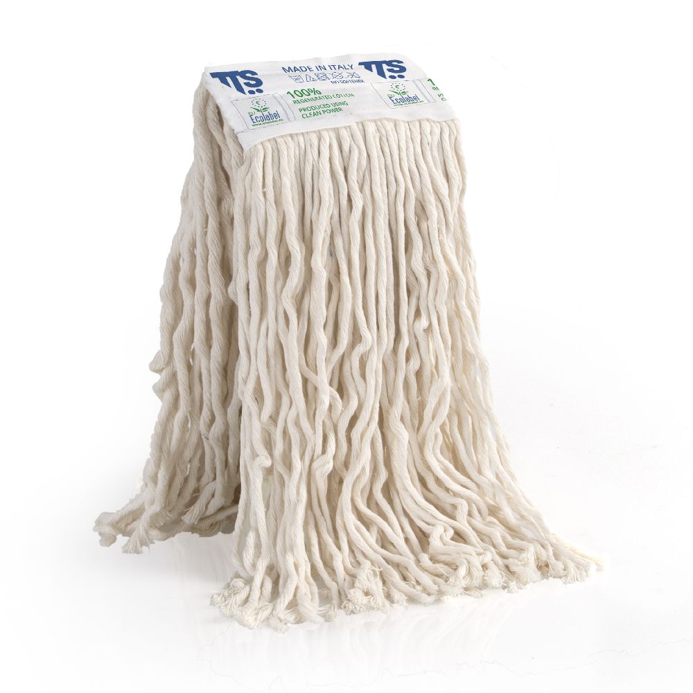 TTS000L1201 -- 000 (6587) Mocio cotone Gr 400 pezzi 1 supporto largo ecolabe - immagine 1